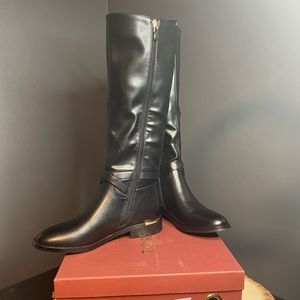 NIB Women’s black Firenze tall boots by Torgeis, size 6